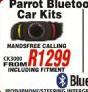 Parrot Bluetooth Handsfree Car Kits Calling