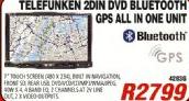 Telefunken 20IN DVD Bluetooth GPS All In One Unit