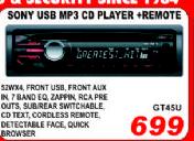 Sony USB MP3 CD Player + Remote