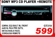 Sony MP3 CD Player+Remote