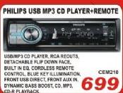 Philips USB MP3 CD Player+Remote