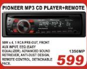 Pioneer MP3 CD Player+Remote