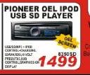 Pioneer Del Ipod USB SD Player