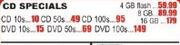 CD Specials-50's