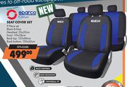 Sparco 9-Piece Seat Cover Set 