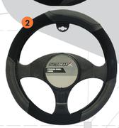 Autogear Steering Wheel Covers (Grey) Medium SW53M
