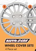 Autogear 4 Piece Wheel Cover Sets 13" (Silver) WC05-13