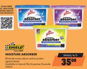 Shield Moisture Absorber In Natural/Lily & Jasmine/Lavender SH363/4/5-Each