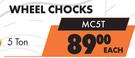 Safeload Wheel Chocks 5 Ton MC5T-Each