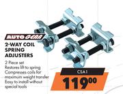 Autogear 2 Way Coil Spring Adjusters 2 Piece Set CSA1