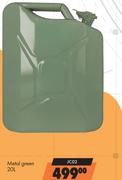 Autogear Jerry Cans Metal Green JC02-20L