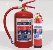 Safequip Fire Extinguishers 4.5Kg With Short Hose + J Bracket FE06