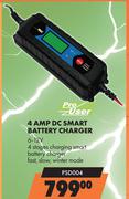 Pro User 4 Amp DC Smart Battery Charger 6-12V PSD004