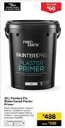 Fired Earth Painters pro Water Based Plaster Primer-20Ltr