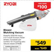 Ryobi Blower Mulching Vacuum