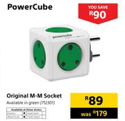 Powercube Original M-M Socket
