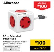 Allocacoc 1.5m Extended Powercube