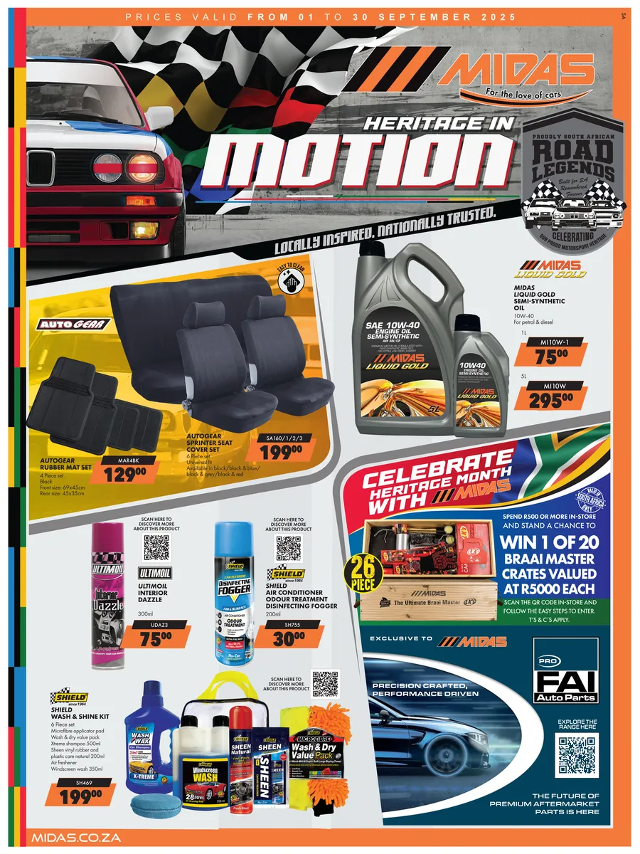 MIDAS : Heritage In Motion (01 September - 30 September 2025)