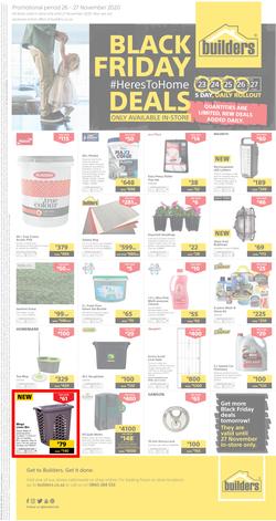 Builders : Black Friday (26 November - 27 November 2020) (AVAILABLE IN-STORE ONLY), page 1