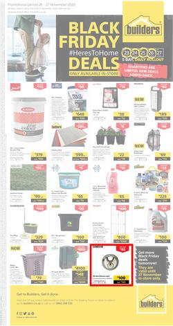 Builders : Black Friday (26 November - 27 November 2020) (AVAILABLE IN-STORE ONLY), page 1