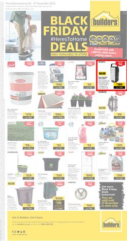 Builders : Black Friday (26 November - 27 November 2020) (AVAILABLE IN-STORE ONLY), page 1