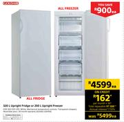 Goldair 320L Upright Fridge Or 250L Upright Freezer-Each