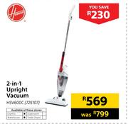 Hoover 2 In 1 Upright Vacuum