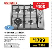 Goldair 4 Burner Gas Hob