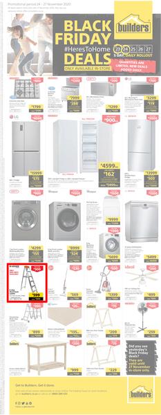 Builders : Black Friday (24 November - 27 November 2020) (AVAILABLE IN-STORE ONLY), page 1