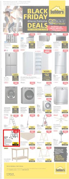 Builders : Black Friday (24 November - 27 November 2020) (AVAILABLE IN-STORE ONLY), page 1