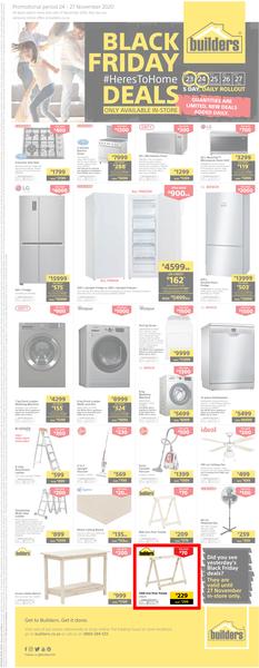 Builders : Black Friday (24 November - 27 November 2020) (AVAILABLE IN-STORE ONLY), page 1