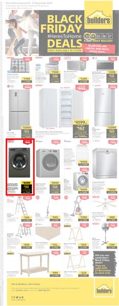 Builders : Black Friday (24 November - 27 November 2020) (AVAILABLE IN-STORE ONLY), page 1