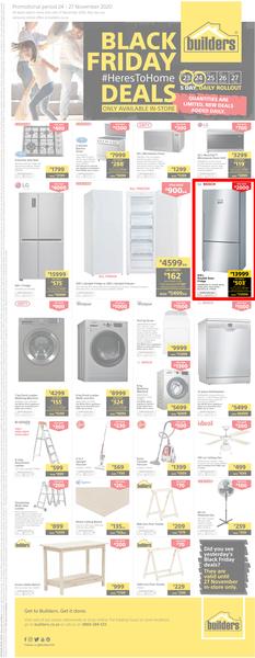 Builders : Black Friday (24 November - 27 November 2020) (AVAILABLE IN-STORE ONLY), page 1