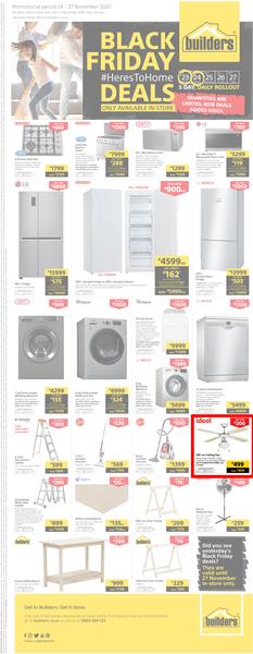 Builders : Black Friday (24 November - 27 November 2020) (AVAILABLE IN-STORE ONLY), page 1