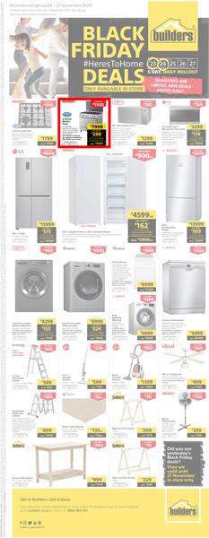 Builders : Black Friday (24 November - 27 November 2020) (AVAILABLE IN-STORE ONLY), page 1