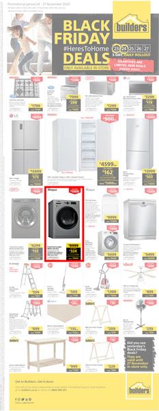 Builders : Black Friday (24 November - 27 November 2020) (AVAILABLE IN-STORE ONLY), page 1