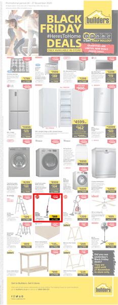 Builders : Black Friday (24 November - 27 November 2020) (AVAILABLE IN-STORE ONLY), page 1