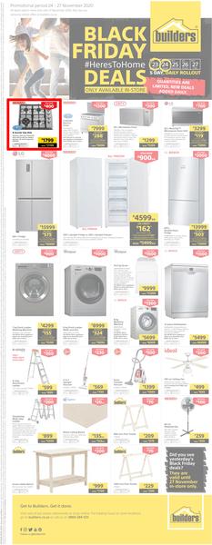 Builders : Black Friday (24 November - 27 November 2020) (AVAILABLE IN-STORE ONLY), page 1