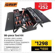 Grip 86 Piece Tool Kit