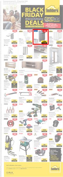 Builders : Black Friday (25 November - 27 November 2020) (AVAILABLE IN-STORE ONLY), page 1