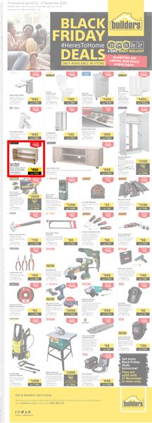 Builders : Black Friday (25 November - 27 November 2020) (AVAILABLE IN-STORE ONLY), page 1