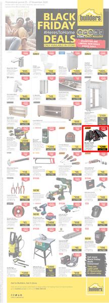Builders : Black Friday (25 November - 27 November 2020) (AVAILABLE IN-STORE ONLY), page 1