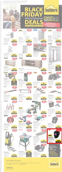Builders : Black Friday (25 November - 27 November 2020) (AVAILABLE IN-STORE ONLY), page 1