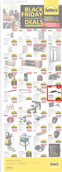 Builders : Black Friday (25 November - 27 November 2020) (AVAILABLE IN-STORE ONLY), page 1