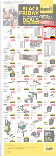 Builders : Black Friday (25 November - 27 November 2020) (AVAILABLE IN-STORE ONLY), page 1