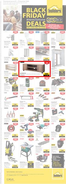 Builders : Black Friday (25 November - 27 November 2020) (AVAILABLE IN-STORE ONLY), page 1