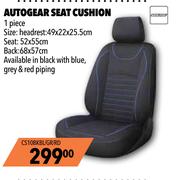 Autogear Seat Cushion CS10BKBL/GR/RD