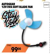Autogear 12V EVA Soft Blade Fan CF001