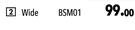Autogear Blind Spot Mirror (Wide) BSM01