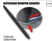 Autogear Bumper Guards Black 200mm BG004